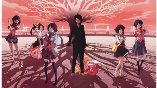 Imagem De Fundo Da Série Monogatari