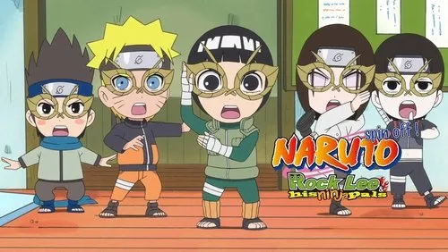Imagem De Fundo Da Série Naruto SD: Rock Lee No Seishun Full Power Ninden
