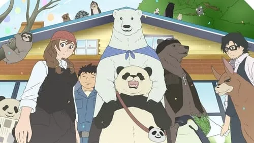 Imagem De Fundo Da Série Polar Bear Cafe