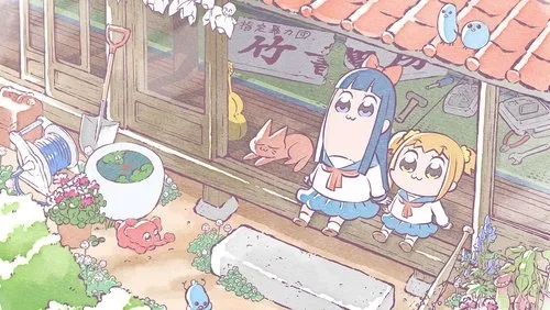 Imagem De Fundo Da Série Poputepipikku
