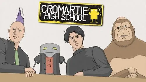 Imagem De Fundo Da Série Sakigake!! Cromartie Koukou