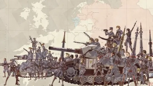 Imagem De Fundo Da Série Senjou no Valkyria
