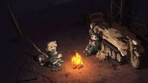 Imagem De Fundo Da Série Shoujo Shuumatsu Ryokou