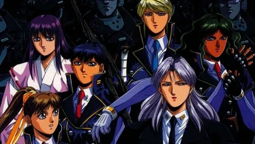 Imagem De Fundo Da Série Silent Mobius