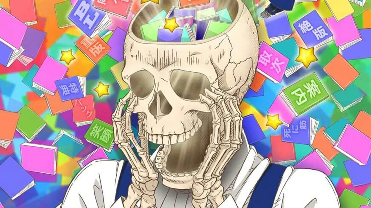 Background Skull-face Bookseller Honda-san