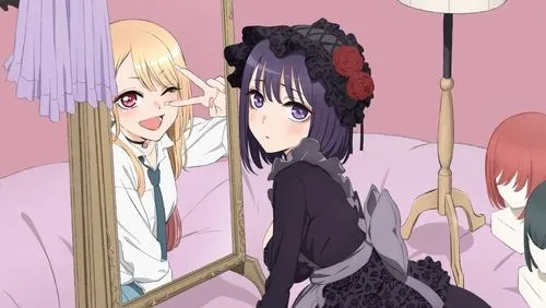 Imagem De Fundo Da Série Sono Bisque Doll wa Koi wo Suru