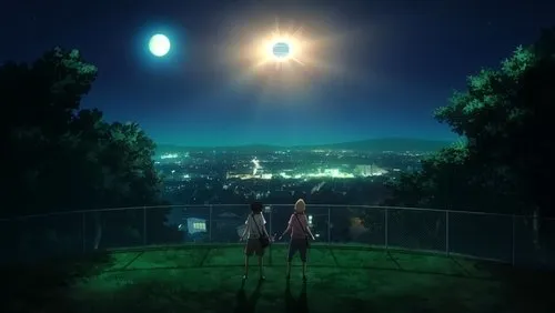 Imagem De Fundo Da Série Space Brothers