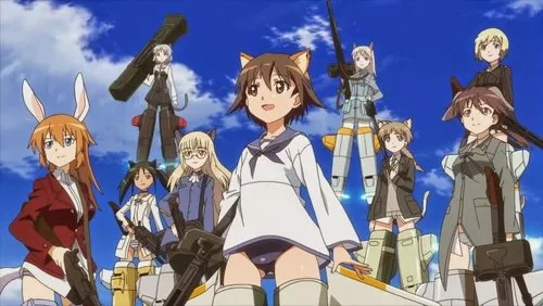 Imagem De Fundo Da Série Strike Witches: 501 Butai Hasshin Shimasu!