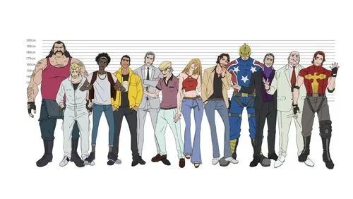 Imagem De Fundo Da Série Super Crooks