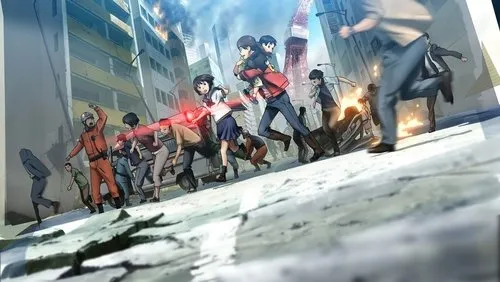 Imagem De Fundo Da Série Tokyo Magnitude 8.0