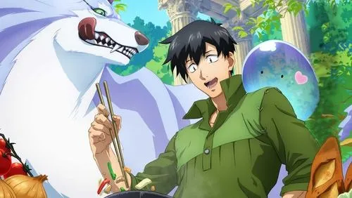 Imagem De Fundo Da Série Tondemo Skill de Isekai Hourou Meshi