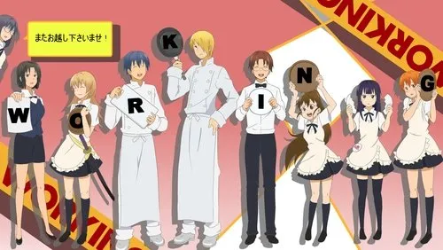 Imagem De Fundo Da Série Working!!