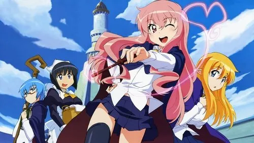 Imagem De Fundo Da Série Zero no Tsukaima