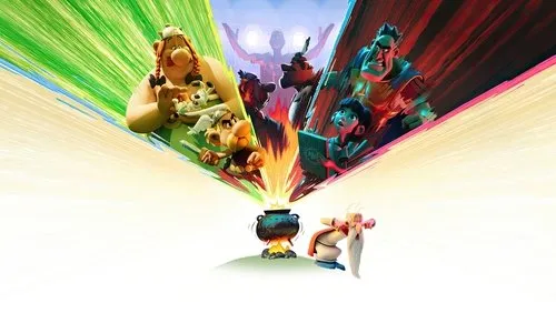 Background Asterix e Obelix: O Combate dos Chefes