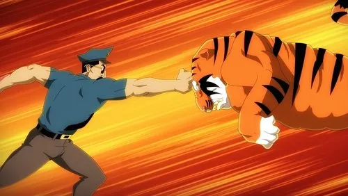 Background Axe Cop