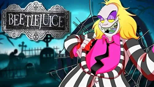 Imagem De Fundo Da Série Beetlejuice - Os Fantasmas Se Divertem