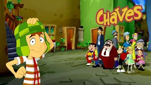 Background Chaves Em Desenho Animado