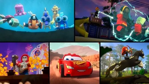 Background LEGO Pixar: BrickToons