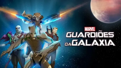 Imagem De Fundo Da Série Marvel - Guardiões da Galáxia