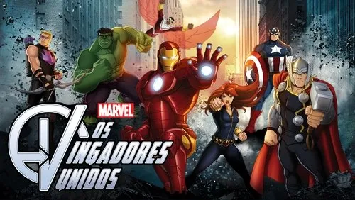 Background Marvel - Os Vingadores Unidos