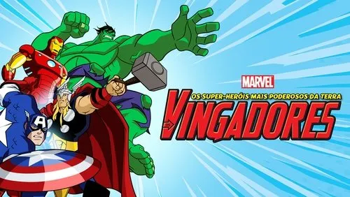 Imagem De Fundo Da Série Os Vingadores: Os Super-Heróis Mais Poderosos da Terra