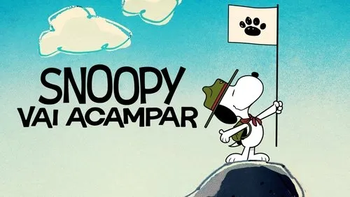 Background Snoopy Vai Acampar