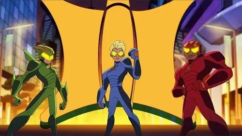 Background Stretch Armstrong e os Guerreiros Flex