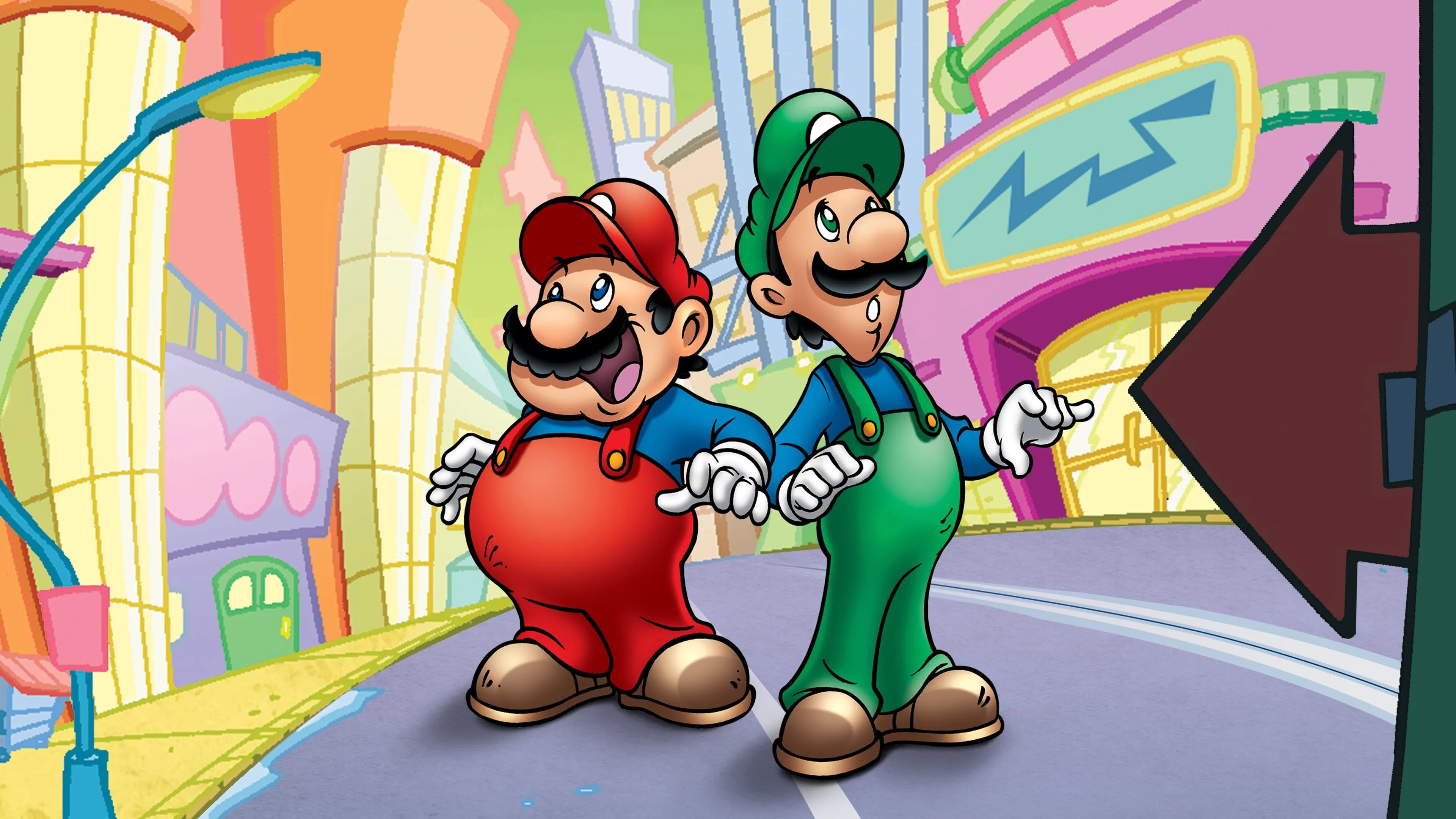 Background Super Mario Brothers