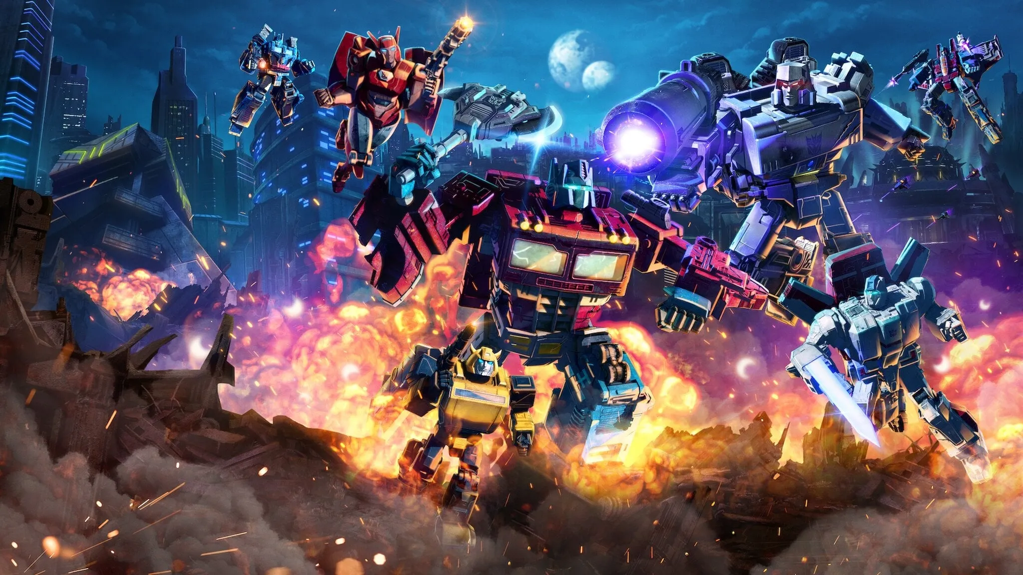 Background Transformers: War for Cybertron: O Cerco