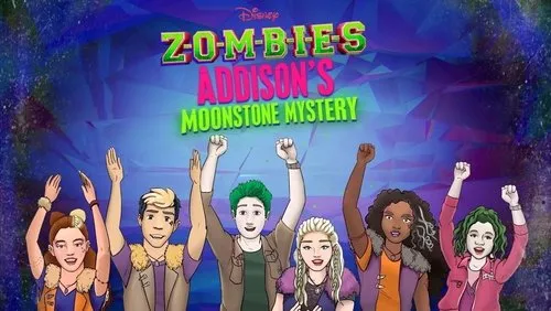 Background ZOMBIES: O Mistério da Pedra da Lua da Addison