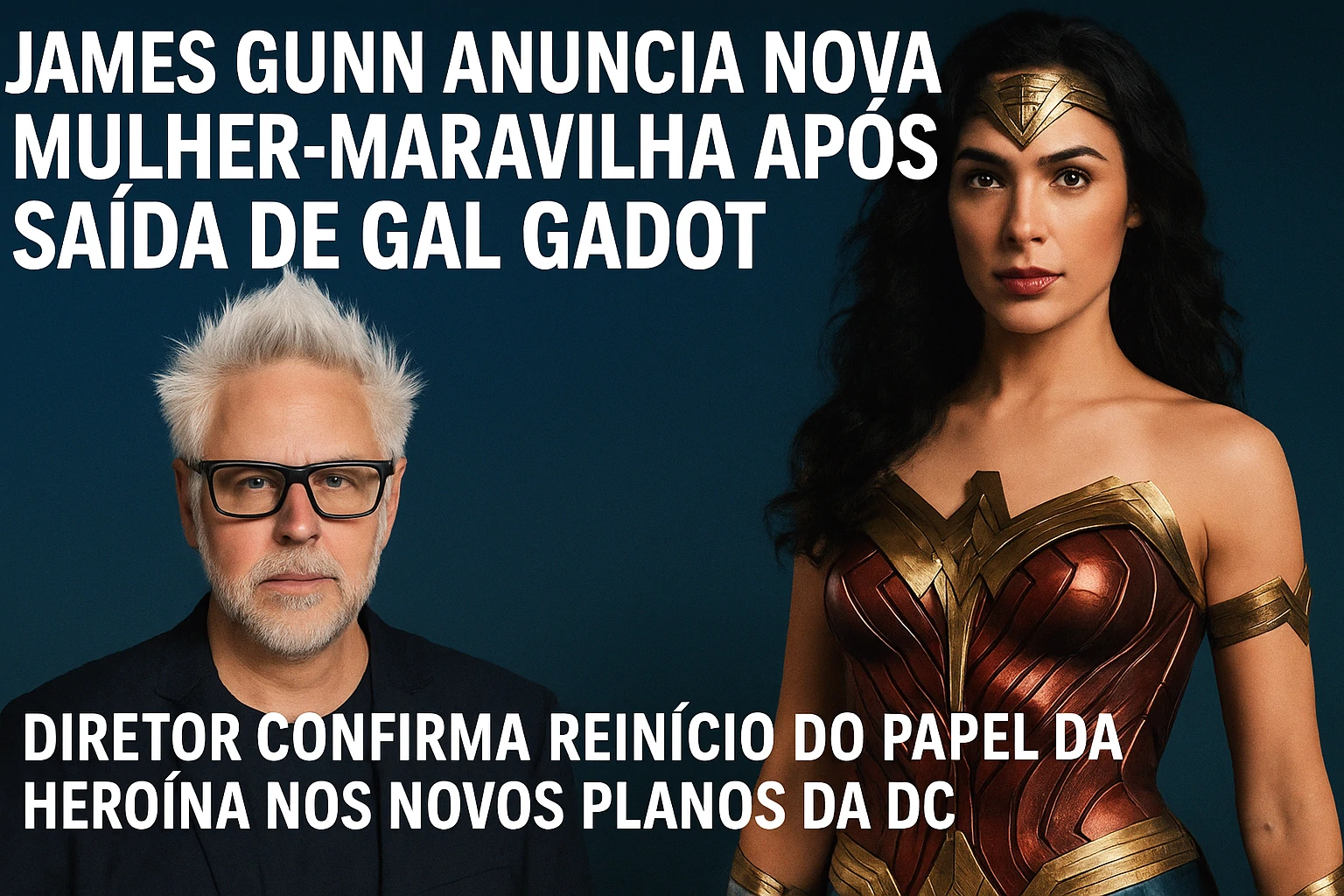 Imagem Da Postagem James Gunn anuncia nova Mulher-Maravilha após saída de Gal Gadot