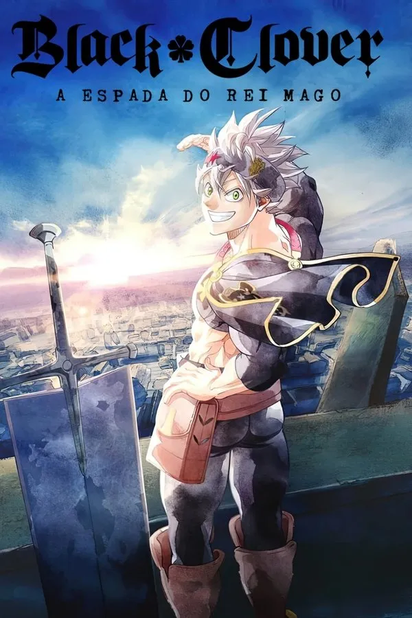 Poster do filme Black Clover: A Espada do Rei Mago