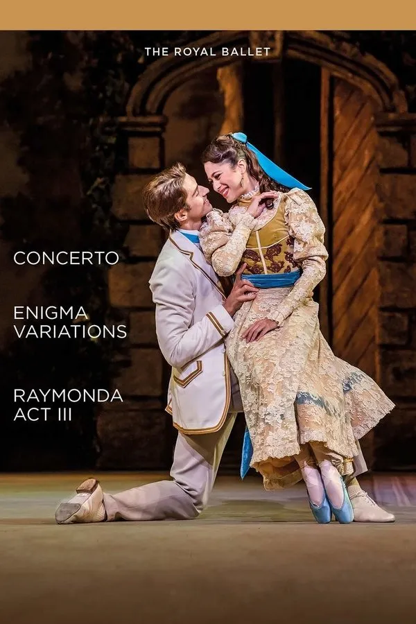 Filme Concerto / Enigma Variations / Raymonda Act III (Royal Ballet) Poster do filme Concerto / Enigma Variations / Raymonda Act III (Royal Ballet)