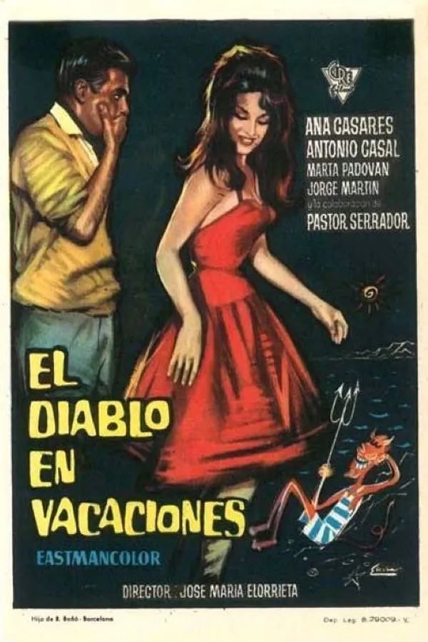 Filme El diablo en vacaciones Poster do filme El diablo en vacaciones