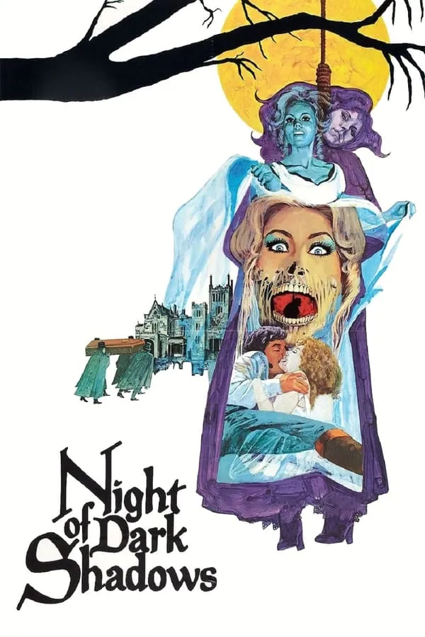 Filme Night of Dark Shadows Poster do filme Night of Dark Shadows