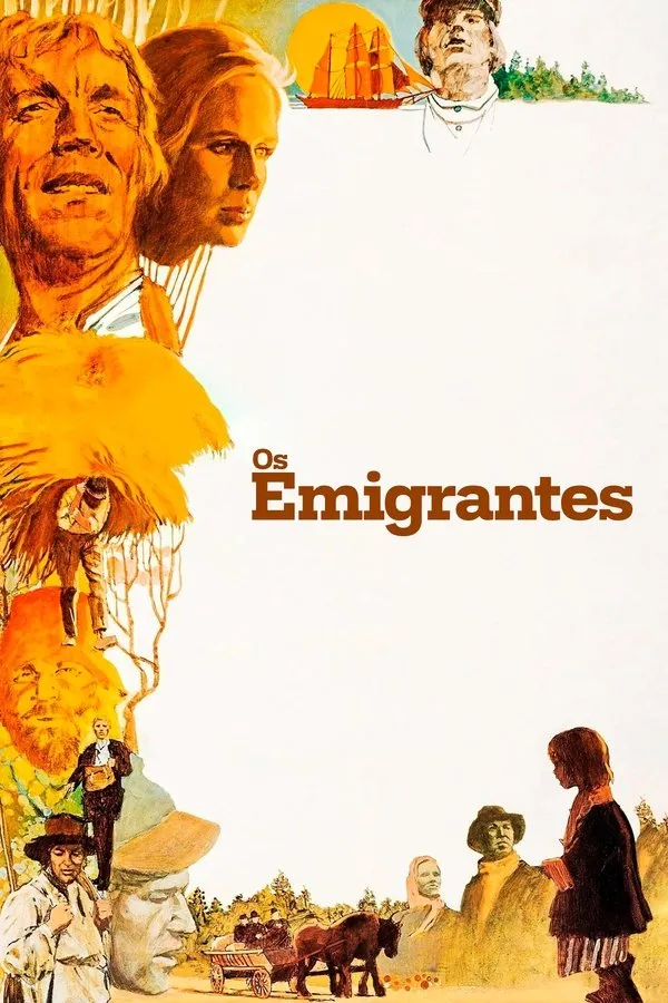 Filme Os Emigrantes Poster do filme Os Emigrantes