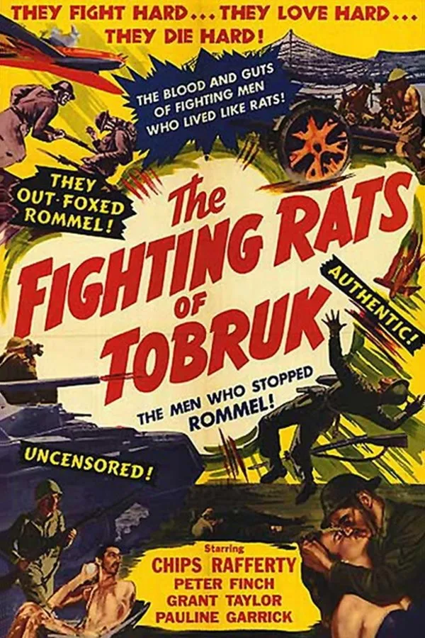 Poster do filme Os Ratos de Tobruk