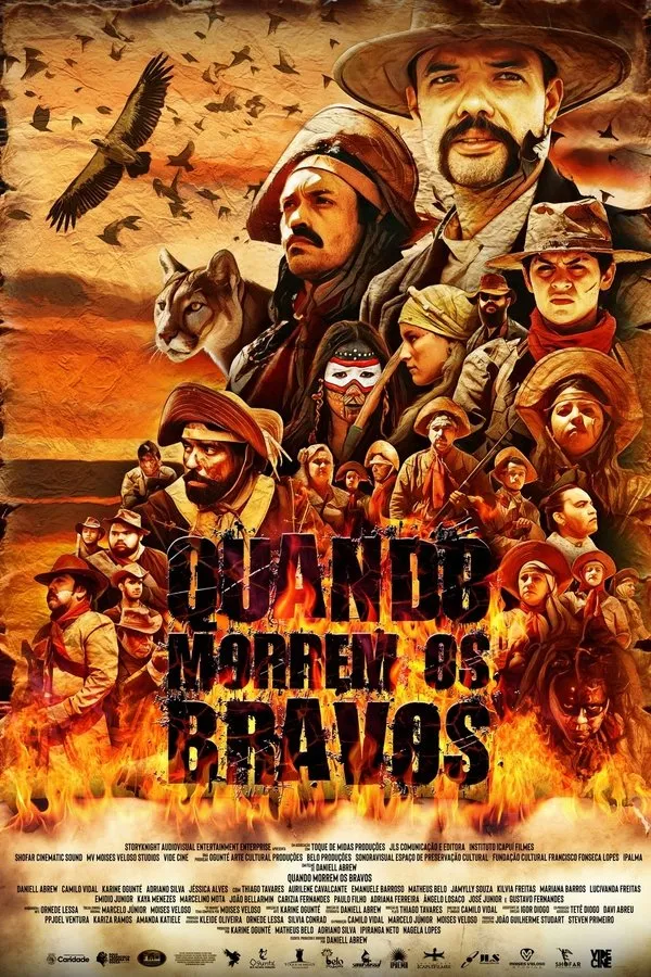 Filme Quando Morrem os Bravos Poster do filme Quando Morrem os Bravos