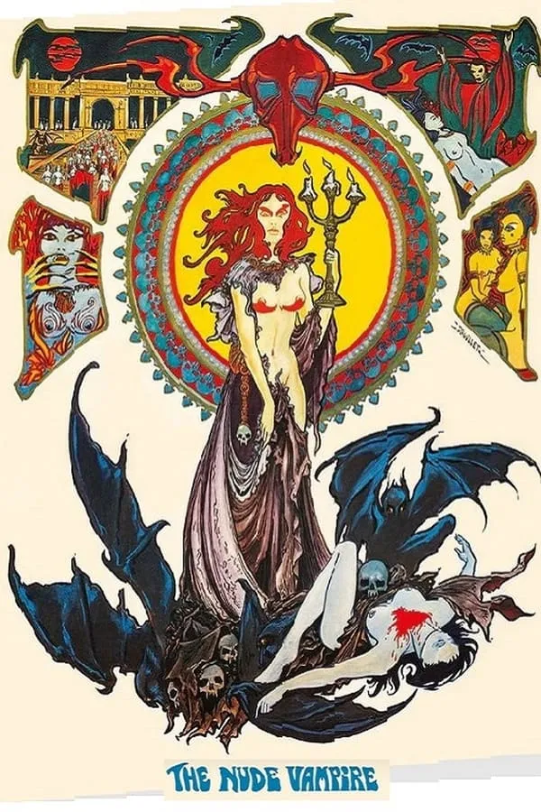 Filme The Nude Vampire Poster do filme The Nude Vampire