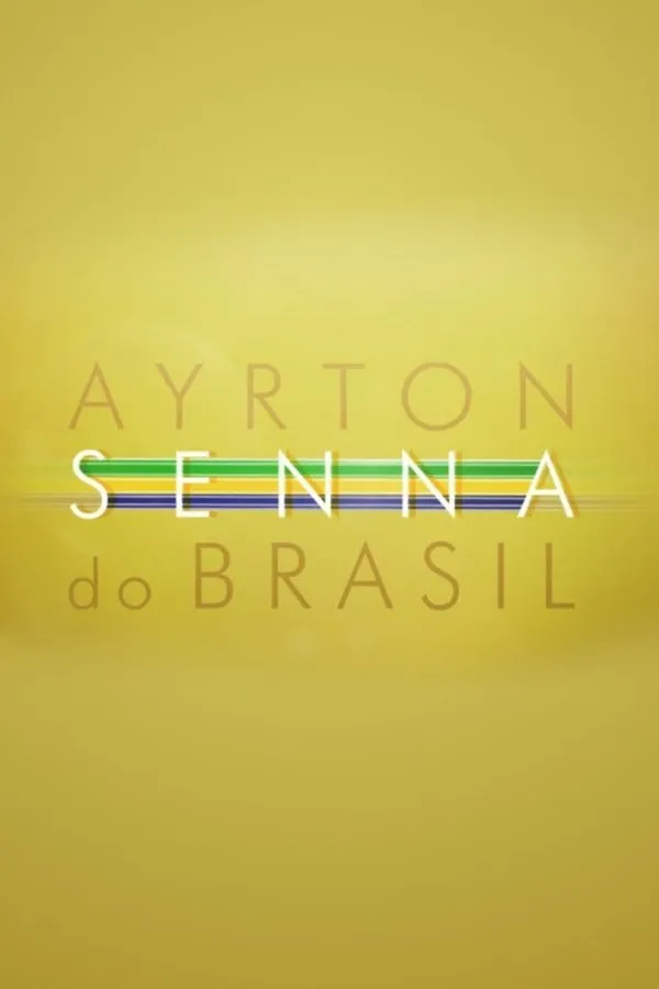 Poster Da Série Ayrton Senna do Brasil