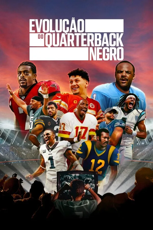 Poster Da Série Evolução do Quarterback Negro